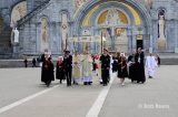 2013 Lourdes Pilgrimage - SATURDAY Procession Benediction Pius Pius (15/44)